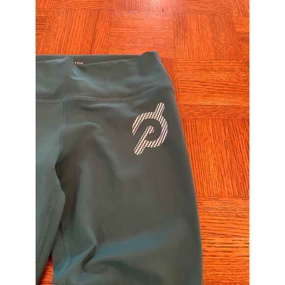 Peloton Emerald green scalloped ankle legging size small - Picture 4 of 7